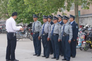 襄陽保安公司員工日常?。?！